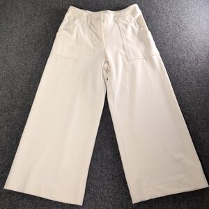 Max Studio Wide Leg Cream Pants